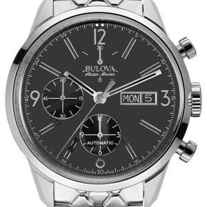 Bulova 63c119 Kello Musta / Teräs