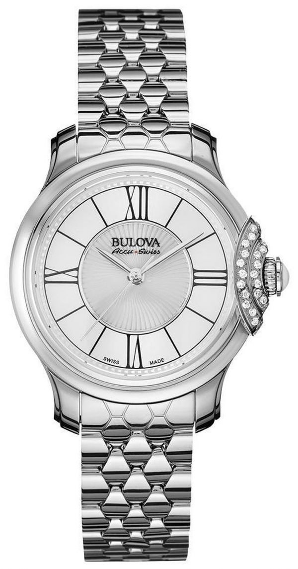 Bulova 63r143 Kello Hopea / Teräs