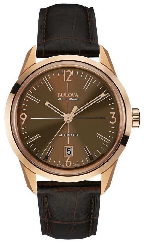 Bulova 64b124 Kello Ruskea / Nahka