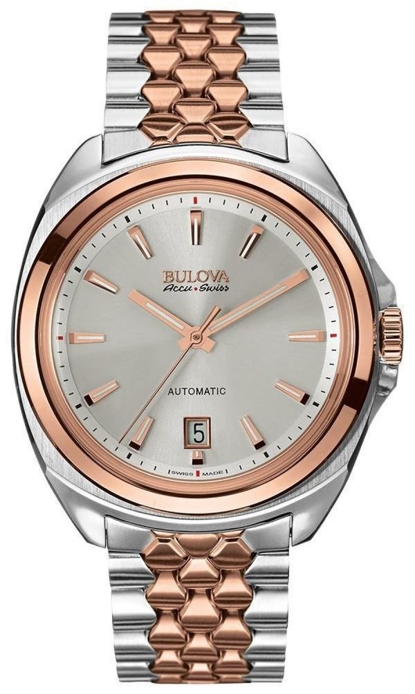 Bulova 65b159 Kello Hopea / Punakultasävyinen