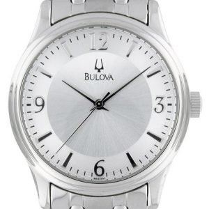 Bulova 96a000 Kello Hopea / Teräs