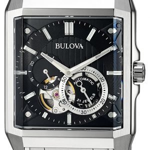 Bulova 96a194 Kello Musta / Teräs