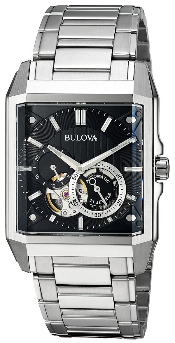 Bulova 96a194 Kello Musta / Teräs