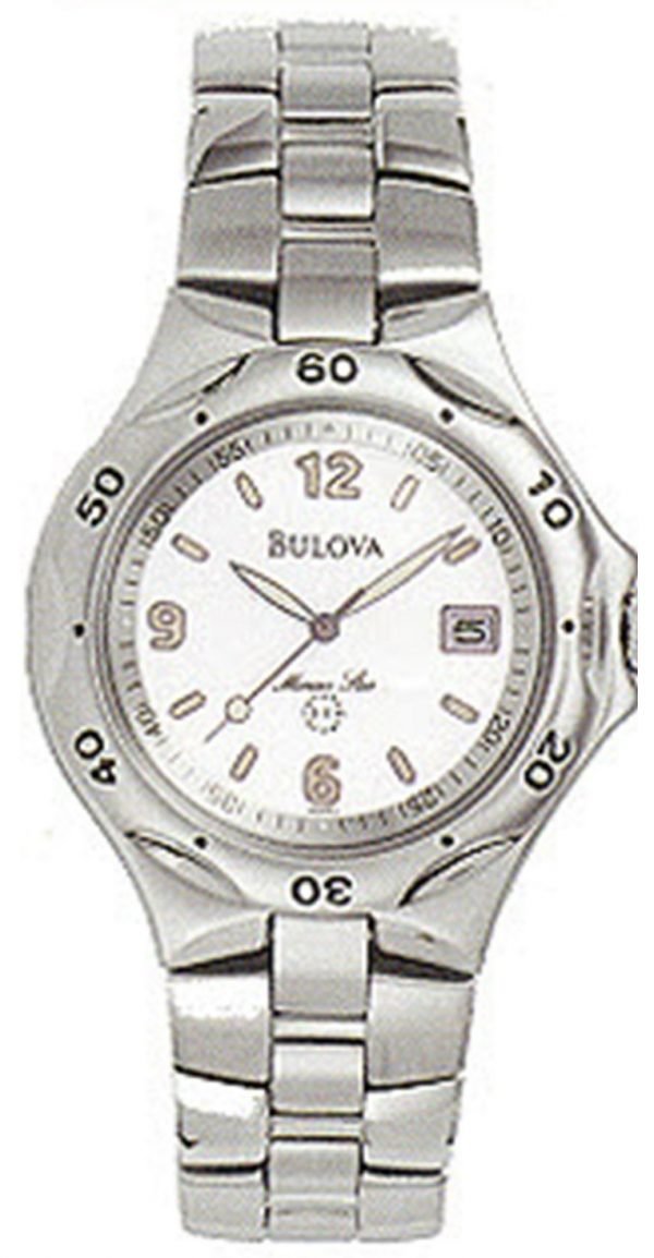 Bulova 96b55 Kello Hopea / Teräs