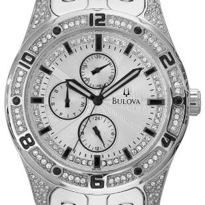 Bulova 96c106 Kello Hopea / Teräs