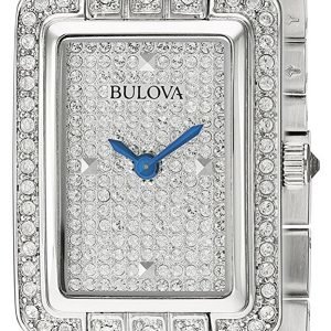 Bulova 96l244 Kello Kristalleilla / Teräs