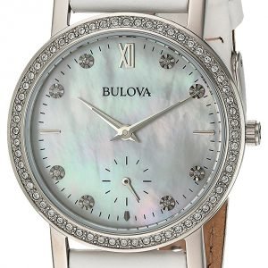 Bulova 96l245 Kello Valkoinen / Nahka