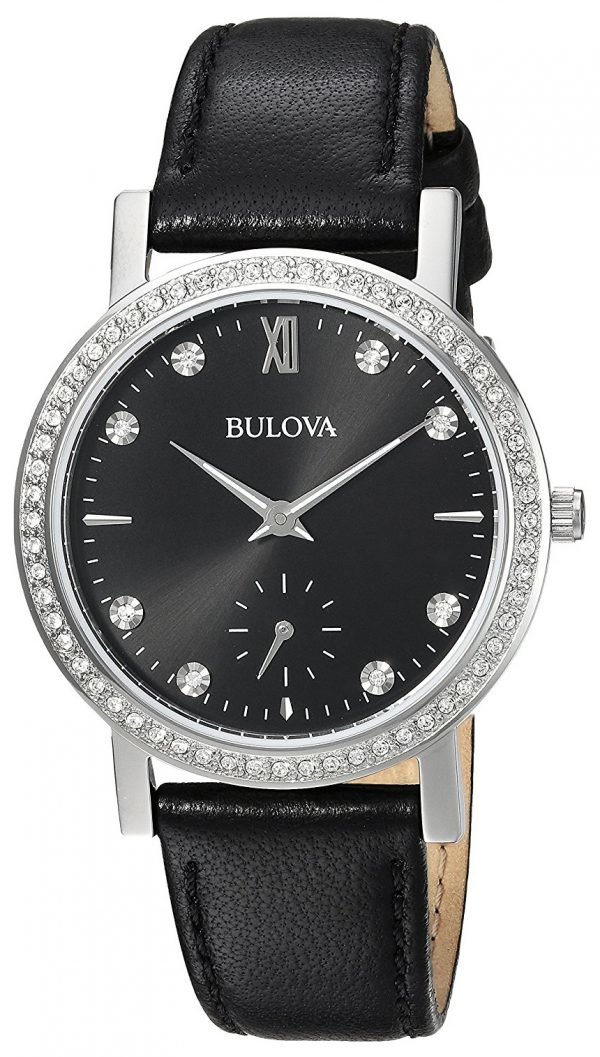 Bulova 96l246 Kello Musta / Nahka