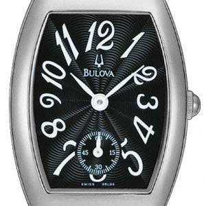 Bulova 96l94 Kello Musta / Nahka