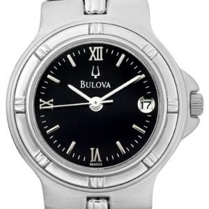 Bulova 96m03 Kello Musta / Teräs