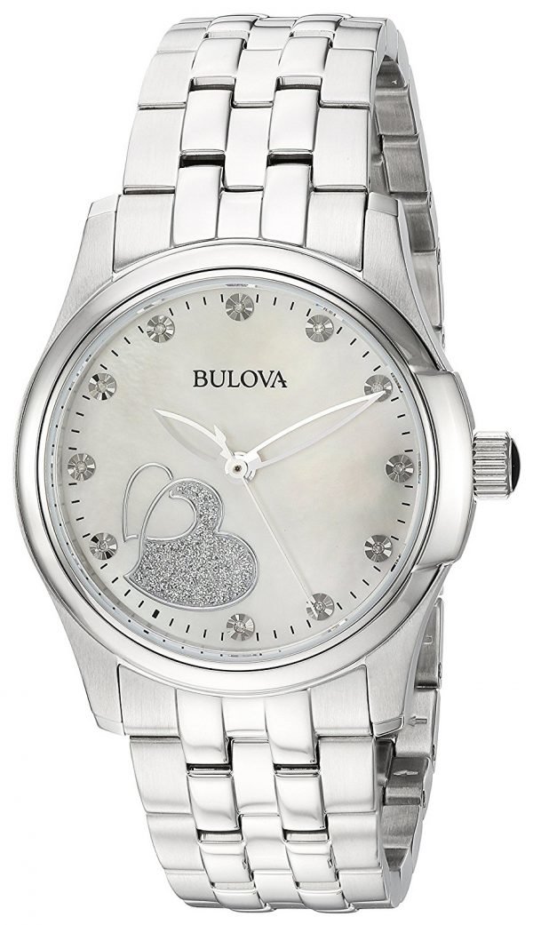 Bulova 96p182 Kello Valkoinen / Teräs