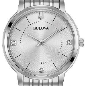 Bulova 96p183 Kello Hopea / Teräs