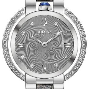 Bulova 96r218 Kello Harmaa / Nahka