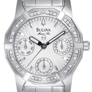 Bulova 96r53 Kello Hopea / Teräs