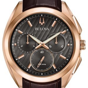 Bulova 97a124 Kello Harmaa / Nahka