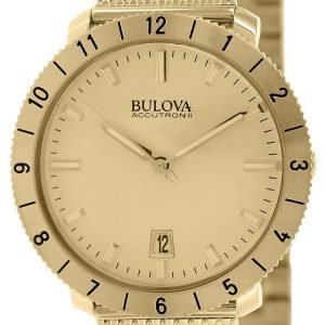 Bulova 97b129 Kello Kullattu / Kullansävytetty Teräs