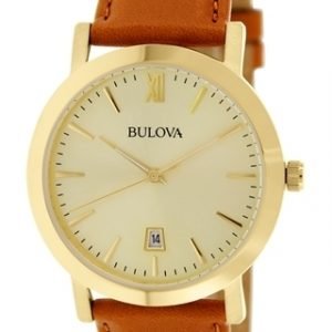 Bulova 97b135 Kello Samppanja / Nahka