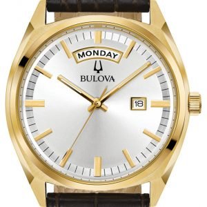 Bulova 97c106 Kello Hopea / Nahka