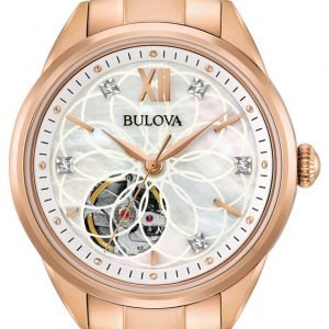 Bulova 97p121 Kello Valkoinen / Punakultasävyinen