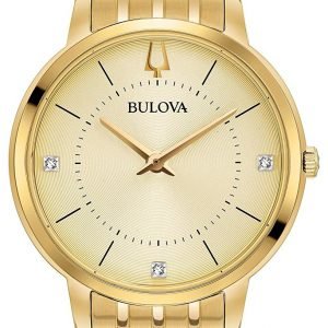 Bulova 97p123 Kello Kullattu / Kullansävytetty Teräs