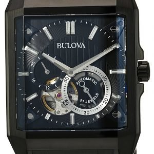 Bulova 98a180 Kello Musta / Teräs