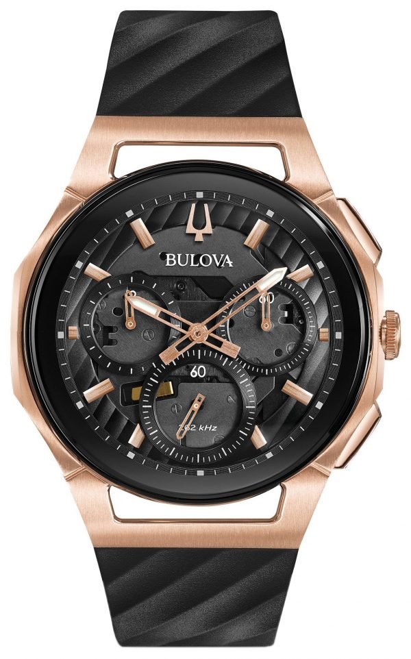 Bulova 98a185 Kello Musta / Kumi