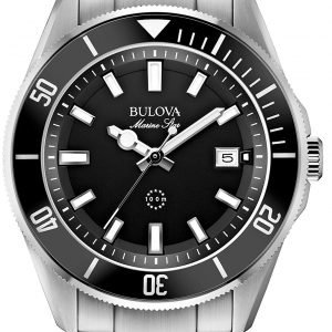 Bulova 98b203 Kello Musta / Teräs