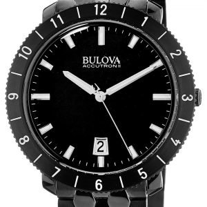 Bulova 98b218 Kello Musta / Teräs