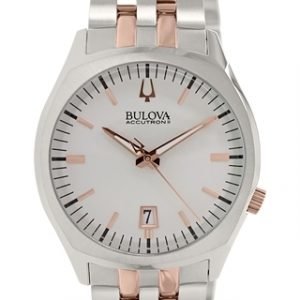 Bulova 98b220 Kello Hopea / Punakultasävyinen