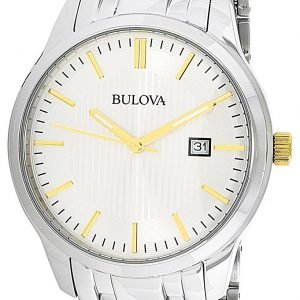 Bulova 98b241 Kello Hopea / Teräs