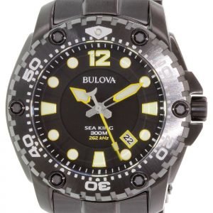 Bulova 98b242 Kello Musta / Teräs