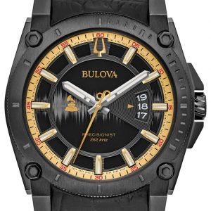 Bulova 98b293 Kello Musta / Nahka