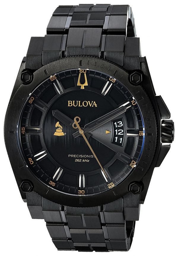 Bulova 98b295 Kello Musta / Teräs