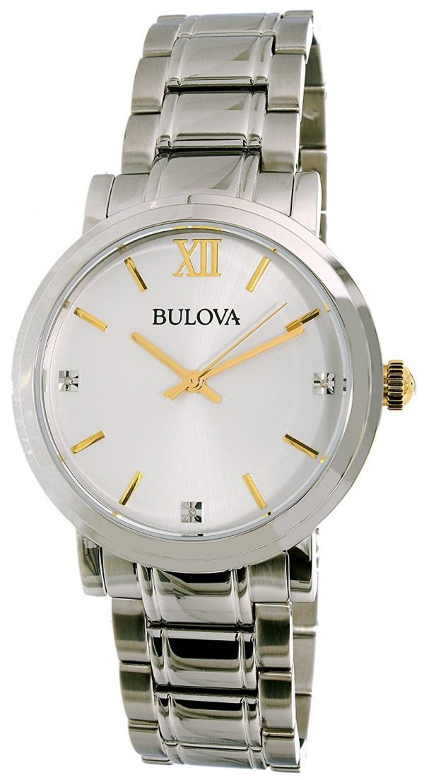 Bulova 98d135 Kello Hopea / Teräs