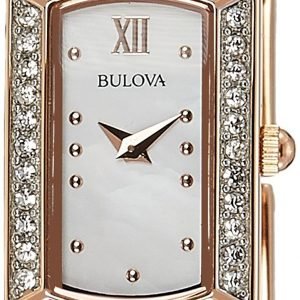 Bulova 98l205 Kello Hopea / Punakultasävyinen