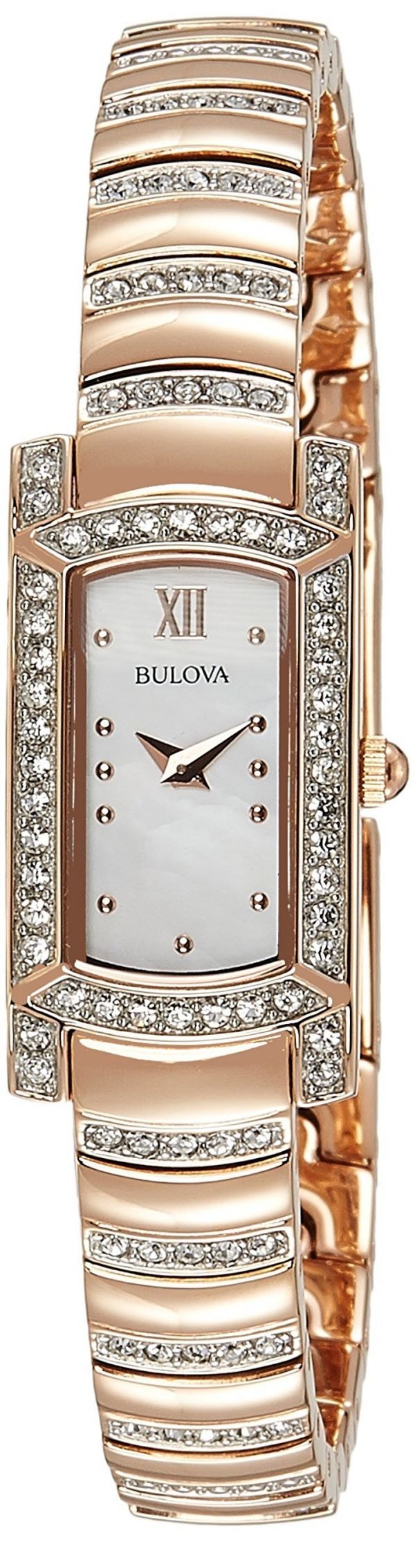 Bulova 98l205 Kello Hopea / Punakultasävyinen