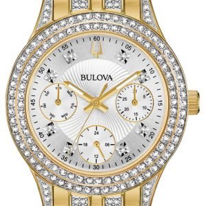 Bulova 98n112 Kello Hopea / Kullansävytetty Teräs