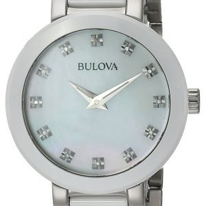 Bulova 98p158 Kello Valkoinen / Teräs