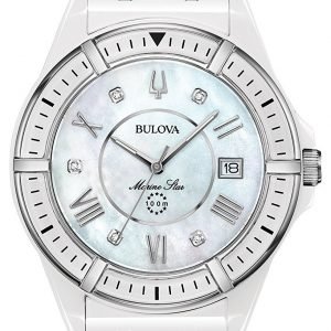 Bulova 98p172 Kello Valkoinen / Teräs