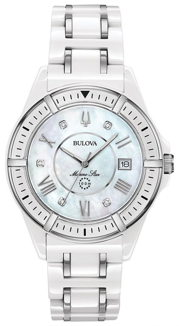 Bulova 98p172 Kello Valkoinen / Teräs