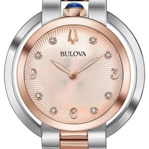 Bulova 98p174 Kello Punakultaa / Punakultasävyinen