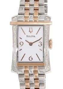 Bulova 98r186 Kello Valkoinen / Teräs