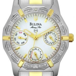 Bulova 98w01 Kello Hopea / Teräs