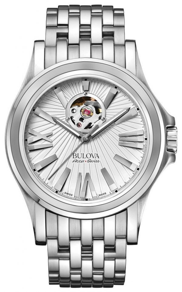 Bulova Accutron 63a125 Kello Hopea / Teräs