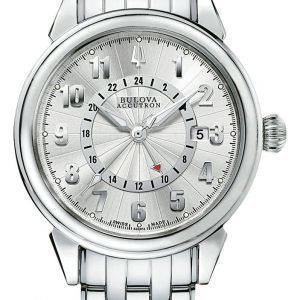 Bulova Accutron 63b013 Kello Hopea / Teräs