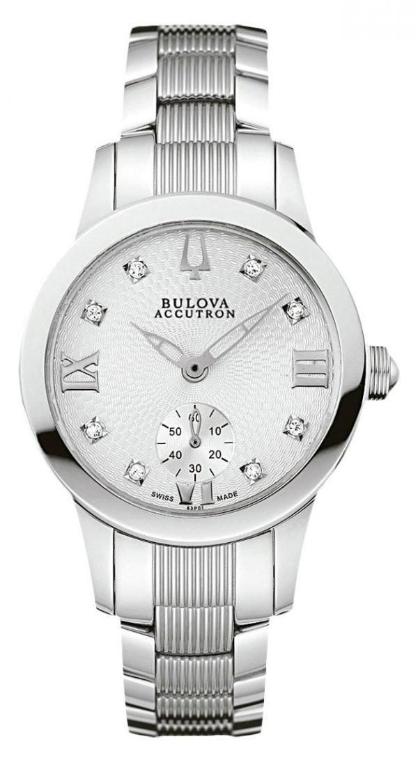 Bulova Accutron 63p01 Kello Hopea / Teräs