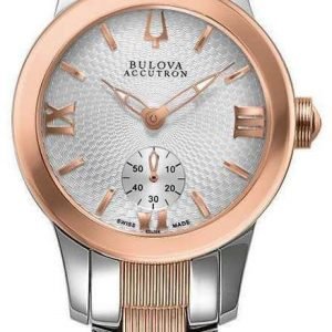 Bulova Accutron 65l104 Kello Valkoinen / Punakultasävyinen