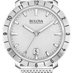 Bulova Accutron 96b206 Kello Hopea / Teräs