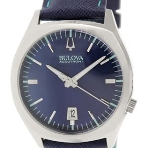 Bulova Accutron 96b212 Kello Sininen / Nahka