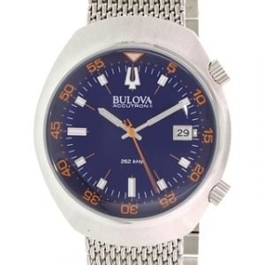 Bulova Accutron 96b232 Kello Sininen / Teräs